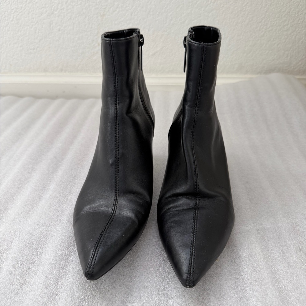 Zara Black Ankle Booties